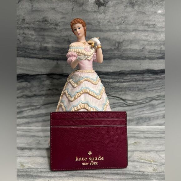 Kate Spade Small Leather Slim Card Holder w/Dust Bag - Picture 5 of 5